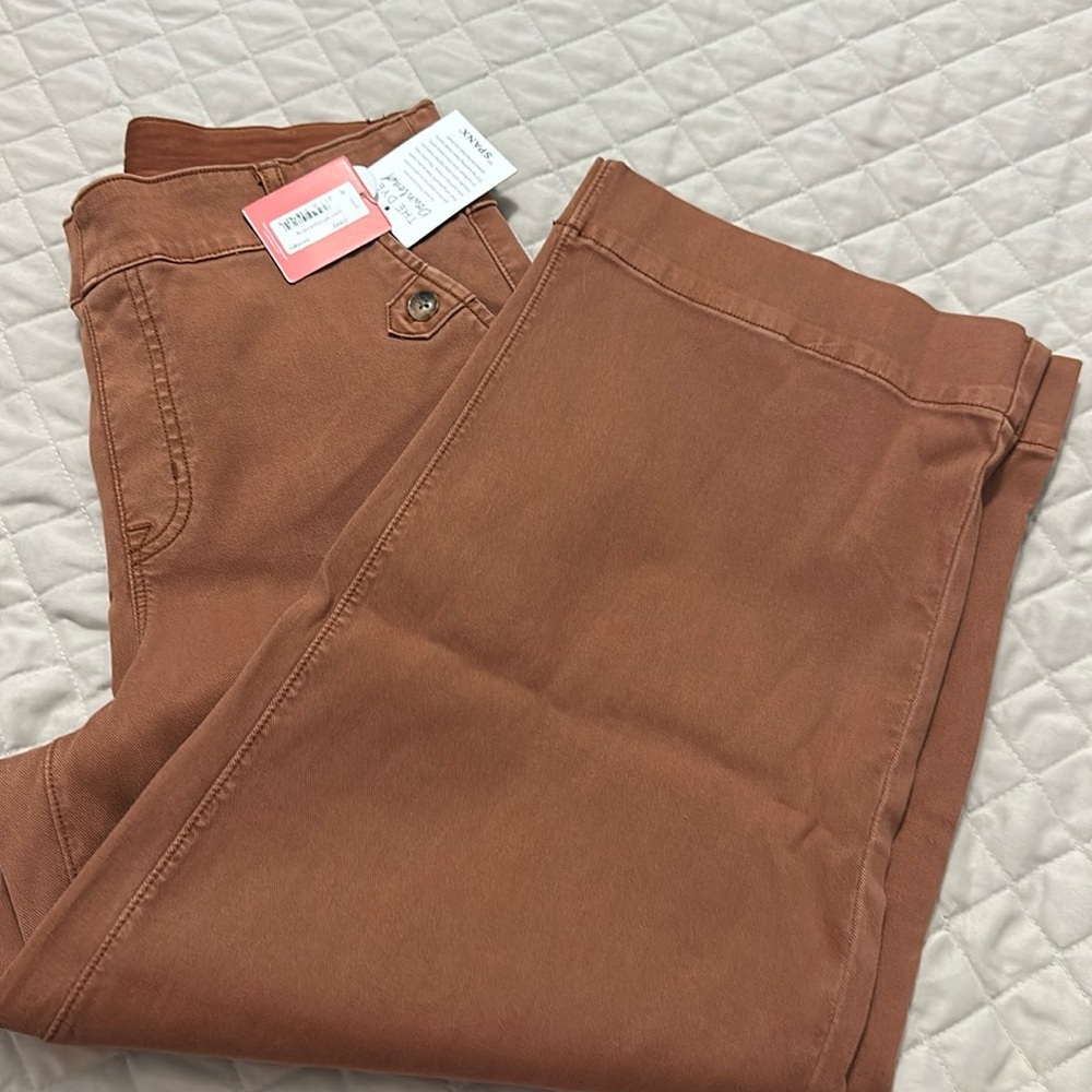 NWT Spanx twill chino pants - large petite
